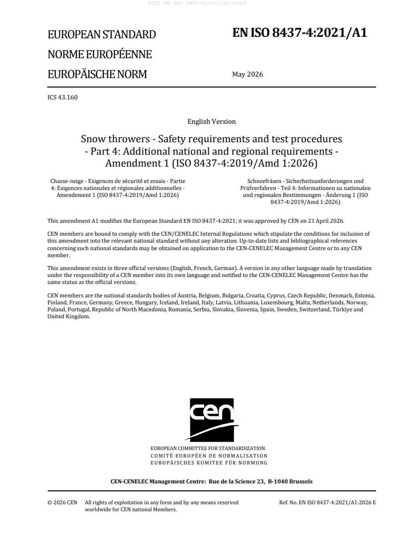 SIST EN ISO 8437-4:2021/A1:2026 SIST EN ISO 8437-4:2021/A1:2026 - Page 3 preview