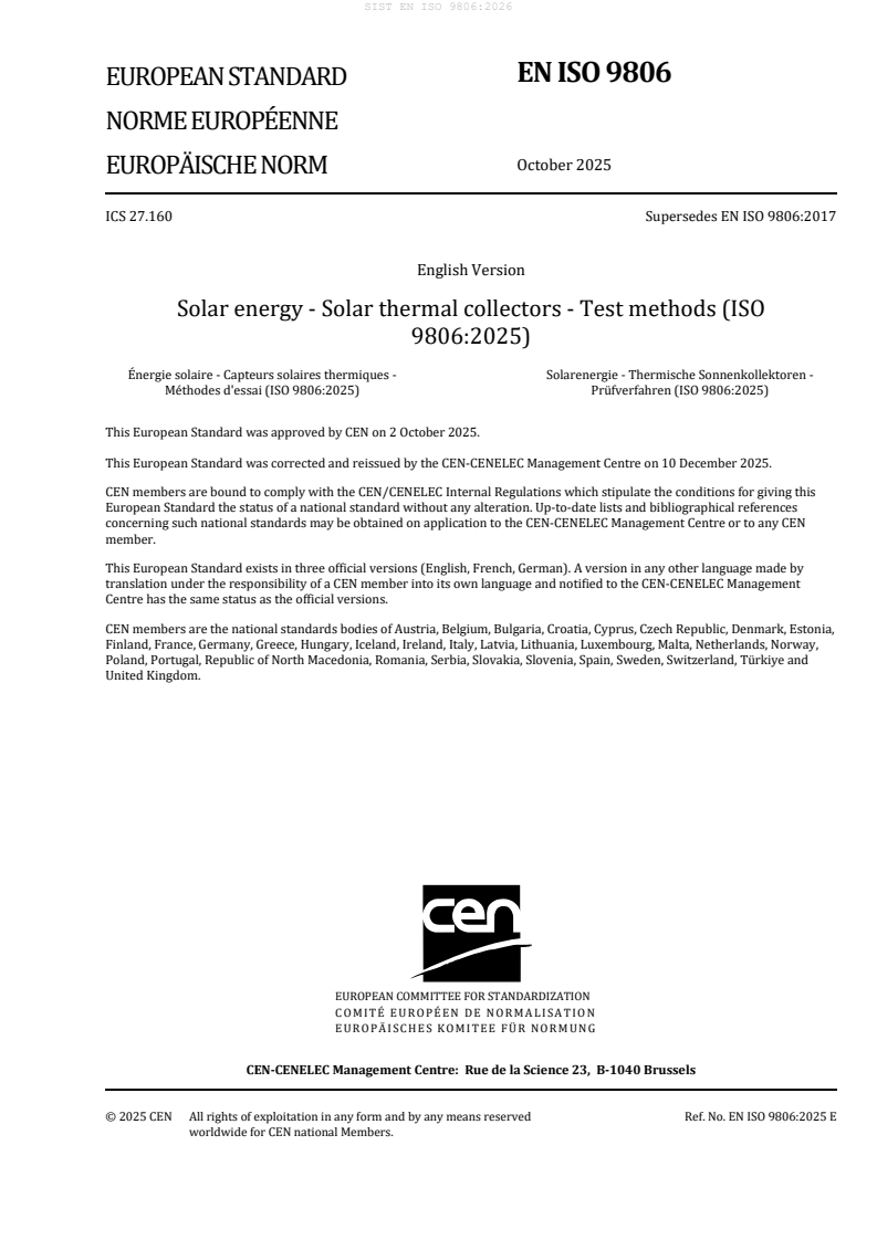 SIST EN ISO 9806:2026 SIST EN ISO 9806:2026 - Page 3 preview