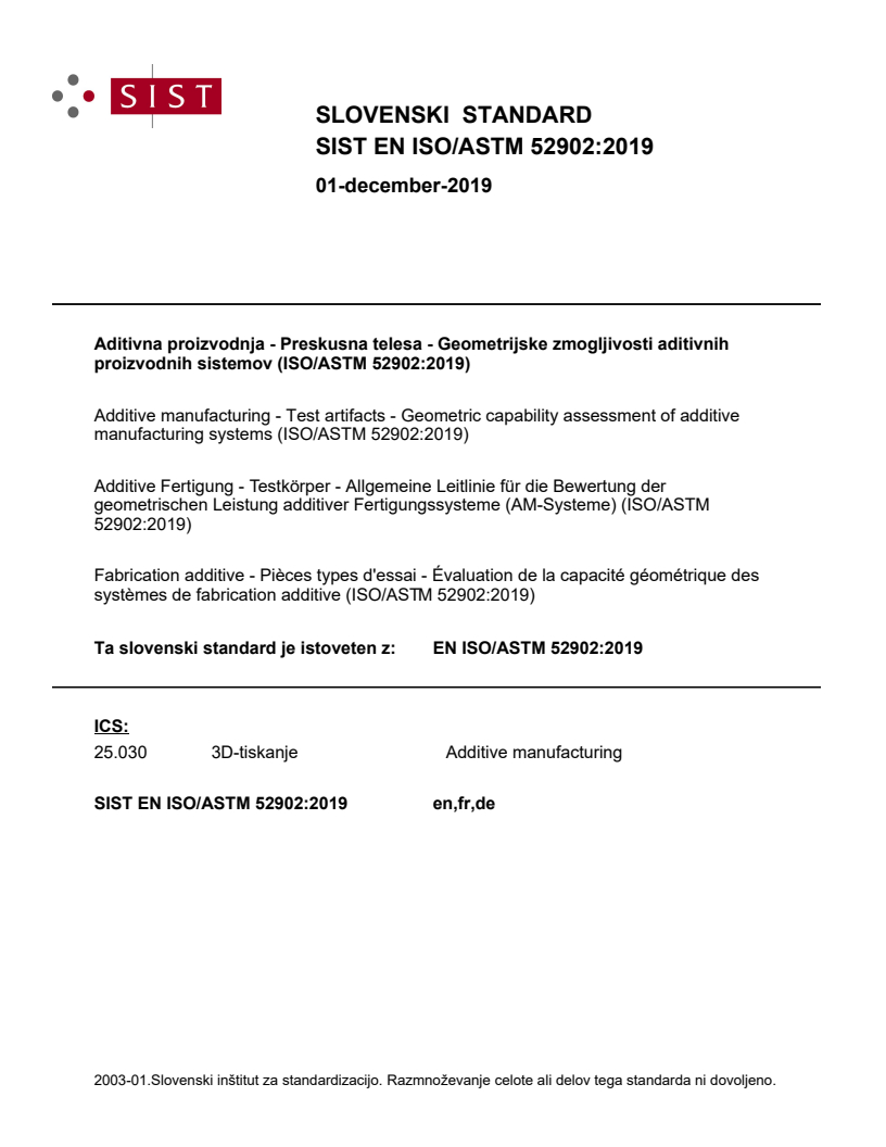 EN ISO/ASTM 52902:2019 EN ISO/ASTM 52902:2019 - Page 1 preview