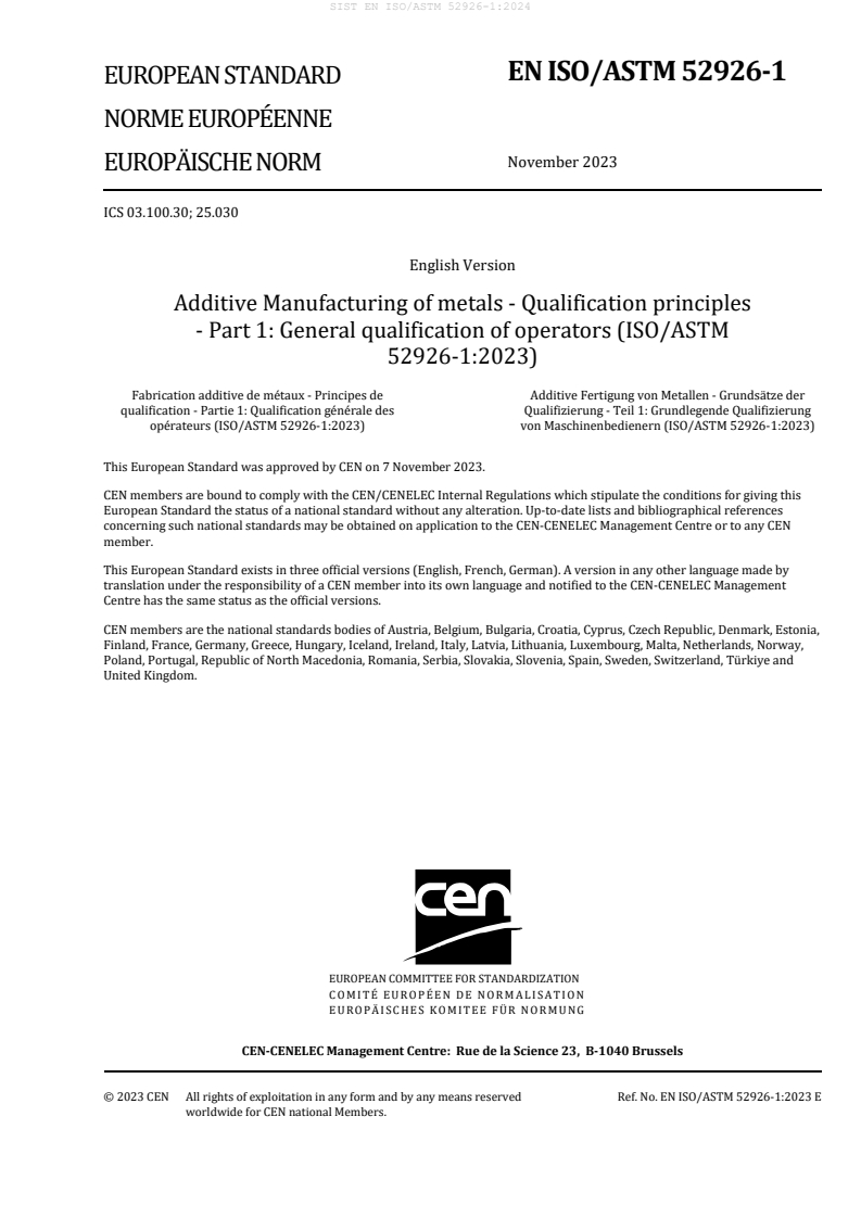 EN ISO/ASTM 52926-1:2023 EN ISO/ASTM 52926-1:2024 - Page 3 preview