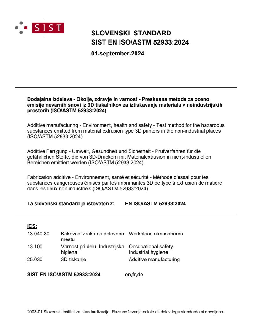 EN ISO/ASTM 52933:2024 EN ISO/ASTM 52933:2024 - Page 1 preview