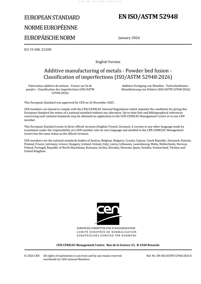SIST EN ISO/ASTM 52948:2026 SIST EN ISO/ASTM 52948:2026 - BARVE - Page 3 preview