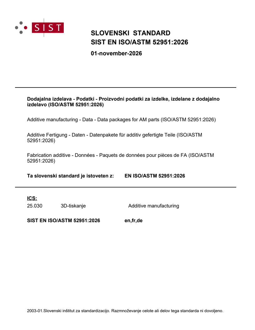EN ISO/ASTM 52951:2026 EN ISO/ASTM 52951:2026 - Page 1 preview