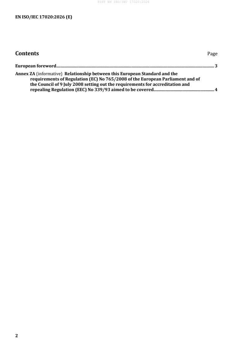 EN ISO/IEC 17020:2026 EN ISO/IEC 17020:2026 - Page 4 preview