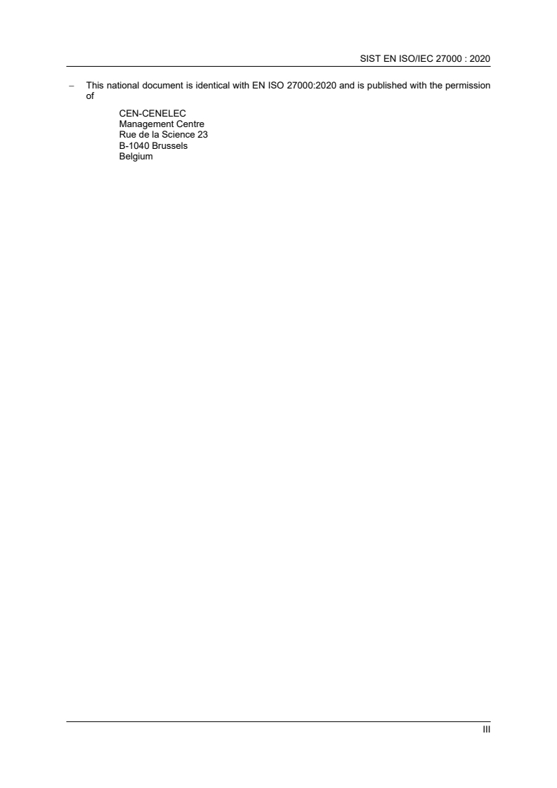 EN ISO/IEC 27000:2020 EN ISO/IEC 27000:2020 - Page 3 preview