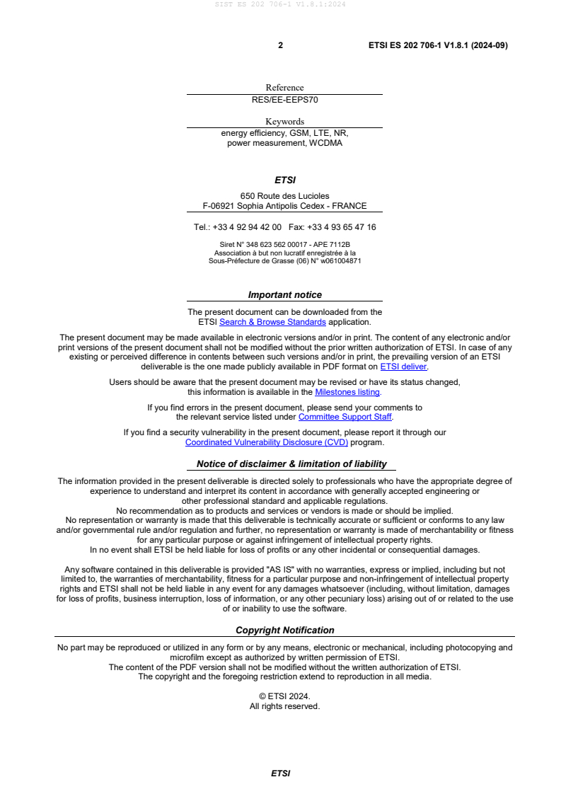 SIST ES 202 706-1 V1.8.1:2024 SIST ES 202 706-1 V1.8.1:2024 - BARVE - Page 4 preview
