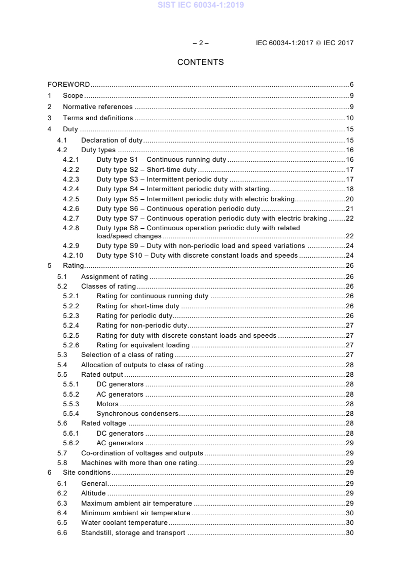 IEC 60034-1:2017 IEC 60034-1:2019 - Page 4 preview