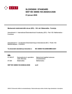 IEC 60050-103:2026/A4:2026 - Page 1 preview