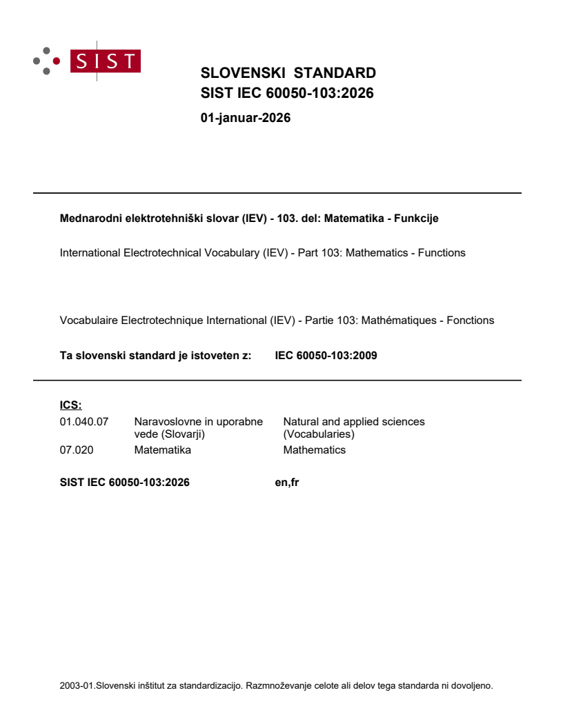 SIST IEC 60050-103:2026 SIST IEC 60050-103:2026