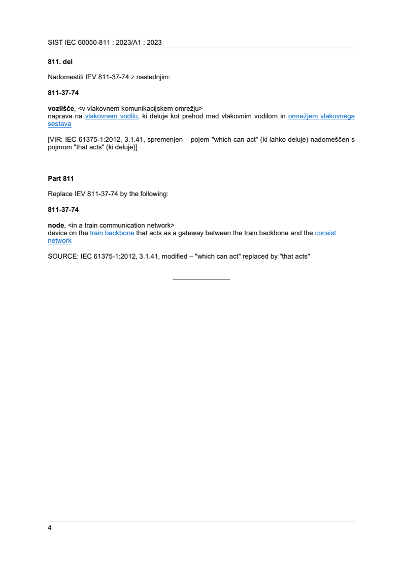 SIST IEC 60050-811:2023/A1:2023 SIST IEC 60050-811:2023/A1:2023 - Page 4 preview