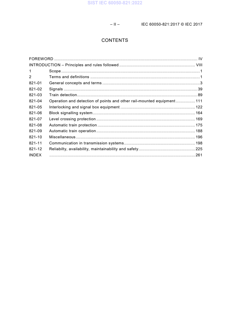 IEC 60050-821:2017 IEC 60050-821:2022 - Page 4 preview