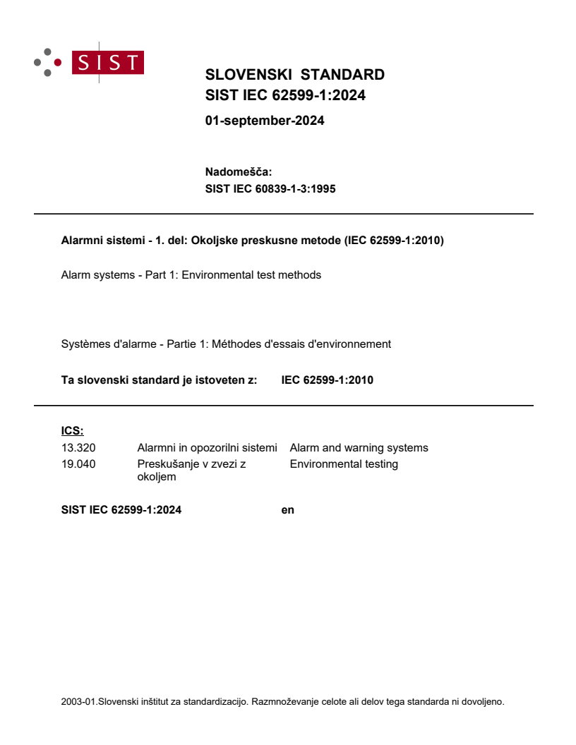 IEC 62599-1:2010 IEC 62599-1:2024 - Page 1 preview