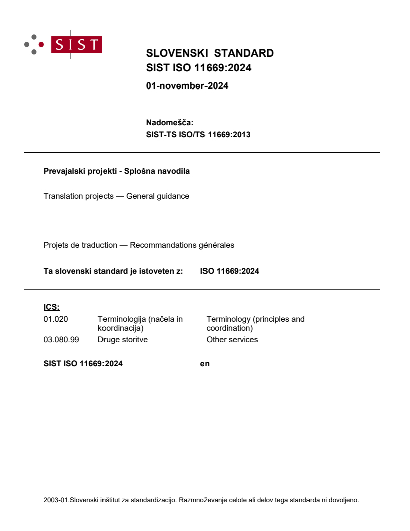 ISO 11669:2024 ISO 11669:2024 - Page 1 preview