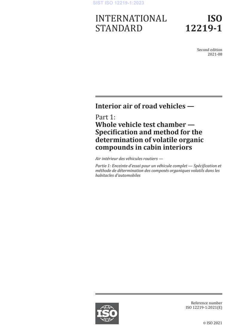 ISO 12219-1:2021 ISO 12219-1:2023 - Page 3 preview