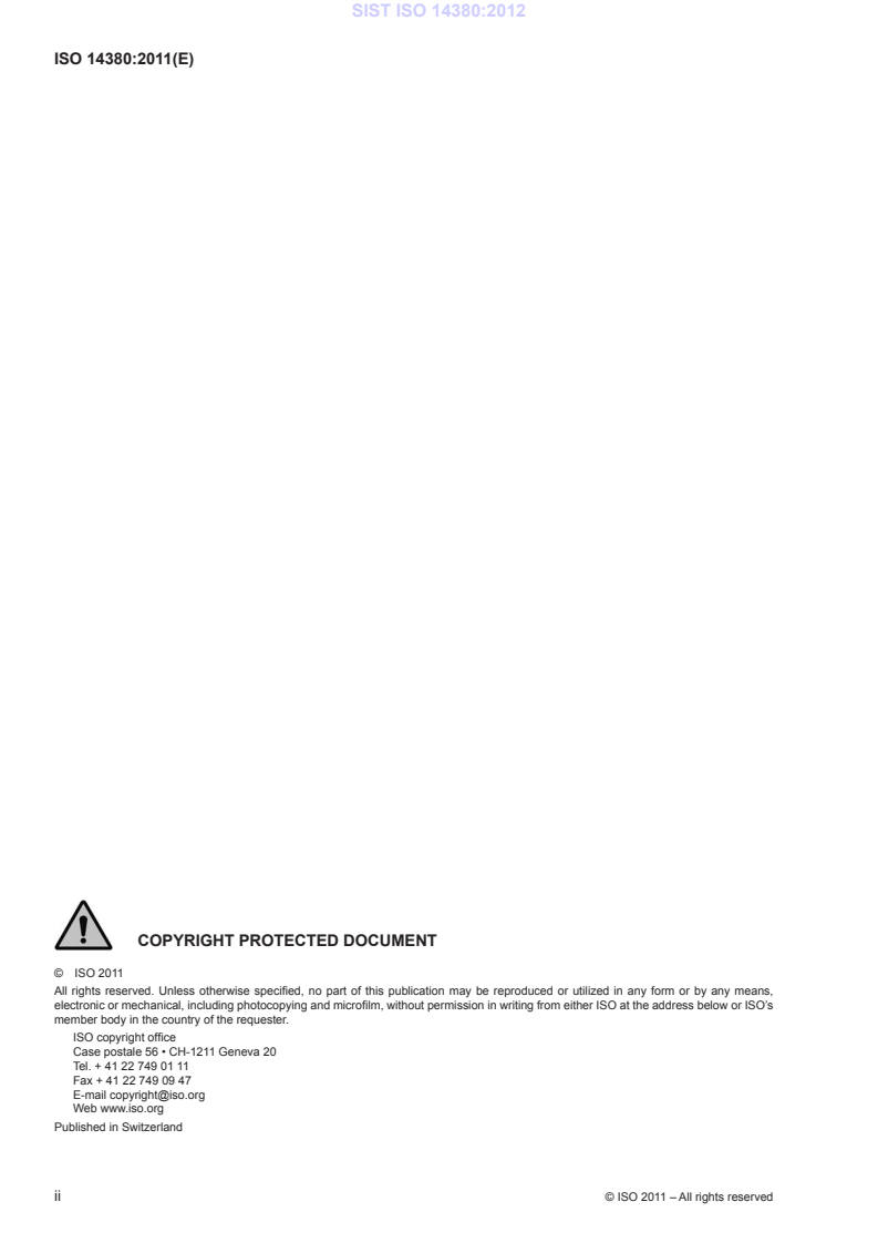 ISO 14380:2011 ISO 14380:2012 - BARVE - Page 4 preview