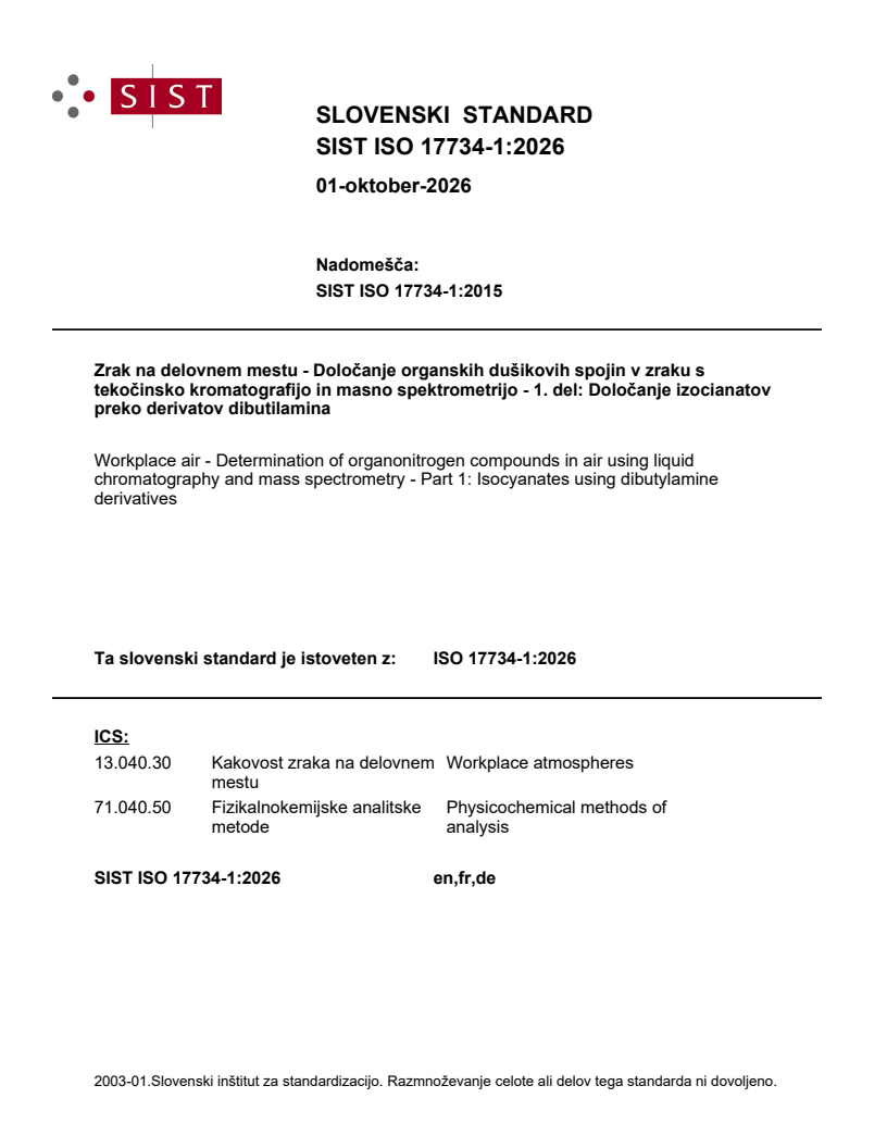 SIST ISO 17734-1:2026 SIST ISO 17734-1:2026 - Page 1 preview