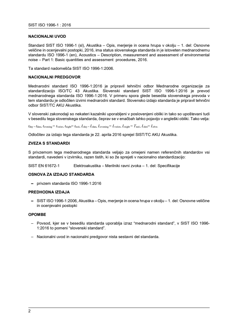 SIST ISO 1996-1:2016 SIST ISO 1996-1:2017 - Page 2 preview