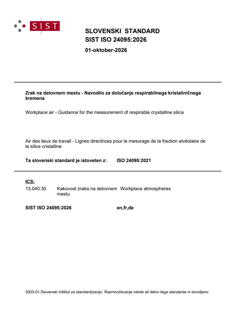 SIST ISO 24095:2026 SIST ISO 24095:2026 - BARVE - Page 1 preview
