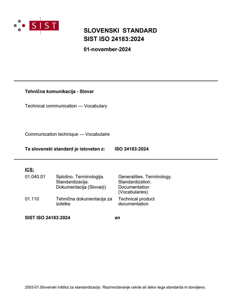 SIST ISO 24183:2024 SIST ISO 24183:2024 - Page 1 preview