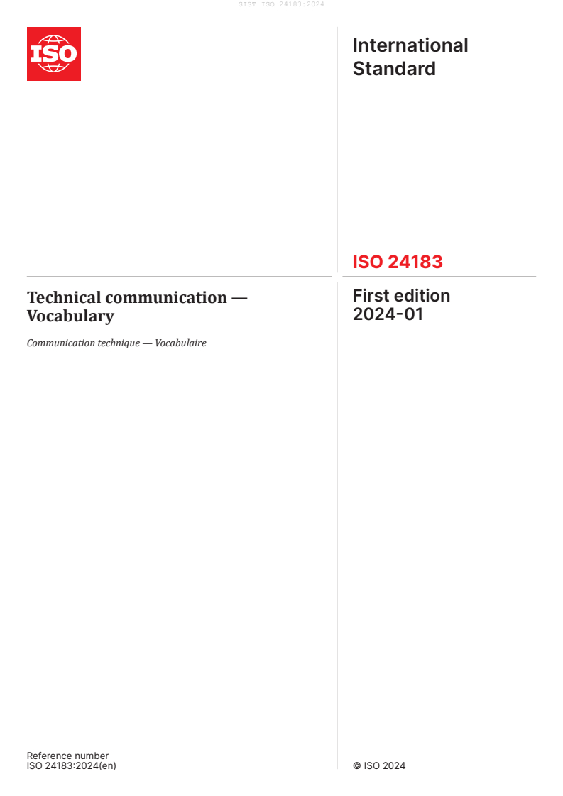 SIST ISO 24183:2024 SIST ISO 24183:2024 - Page 3 preview