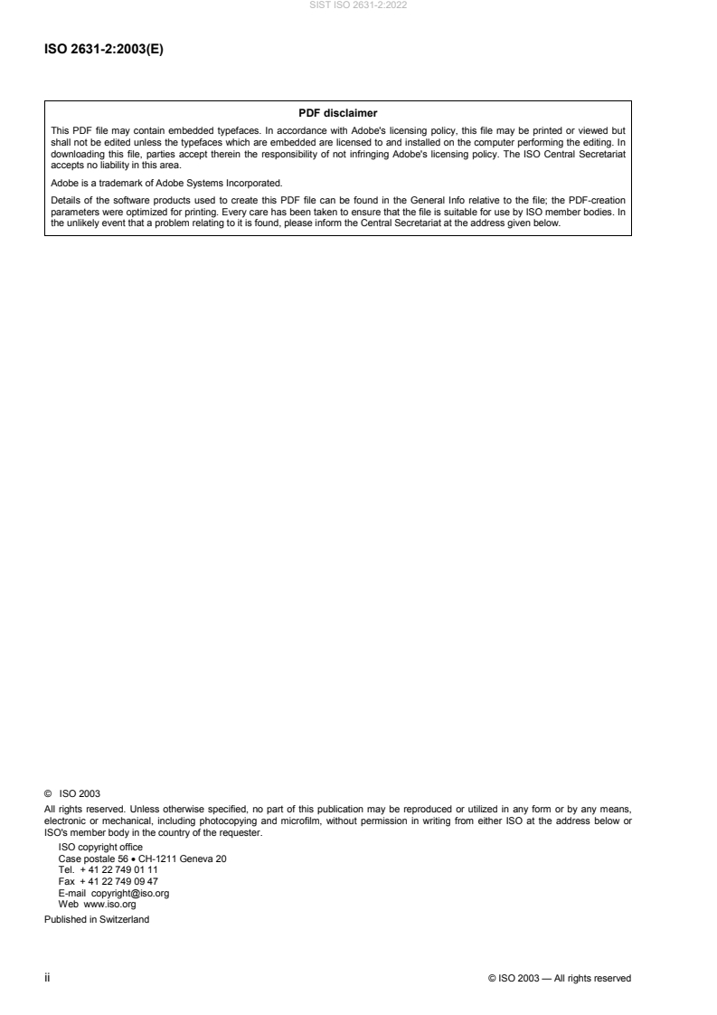 ISO 2631-2:2003 ISO 2631-2:2022 - Page 4 preview