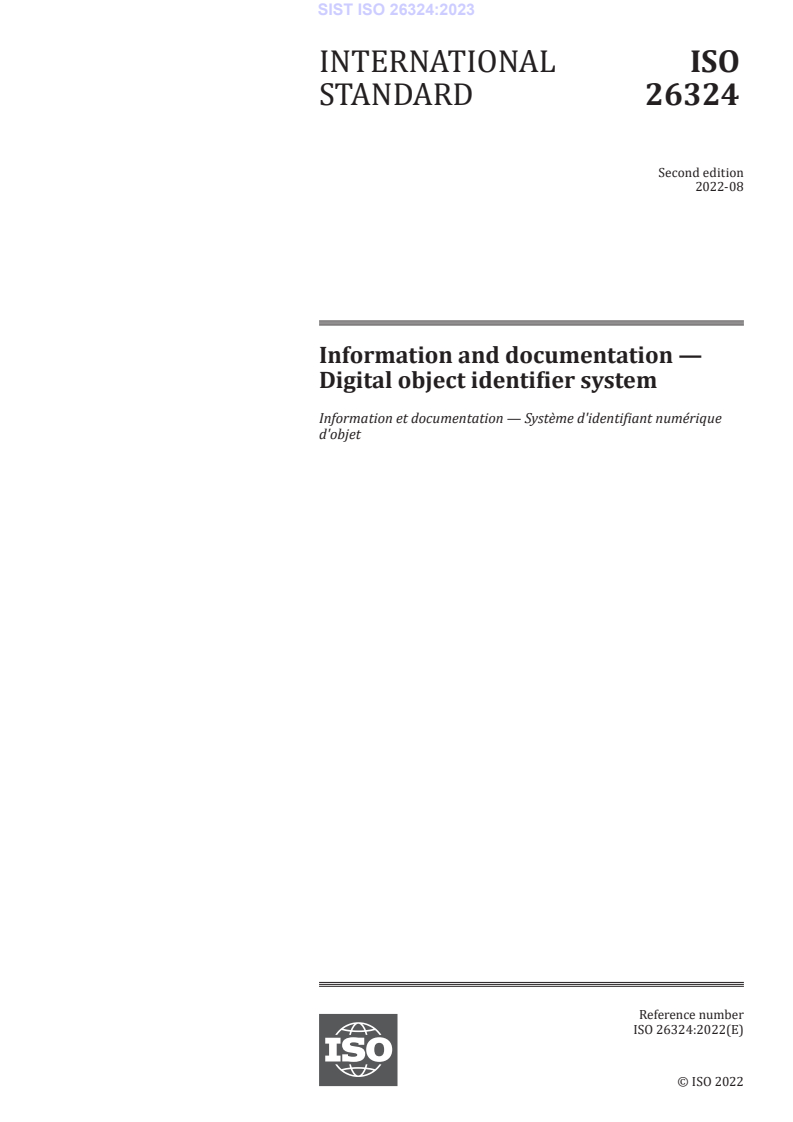 ISO 26324:2022 ISO 26324:2023 - Page 3 preview