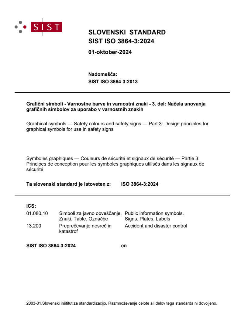 SIST ISO 3864-3:2024 SIST ISO 3864-3:2024 - BARVE - Page 1 preview