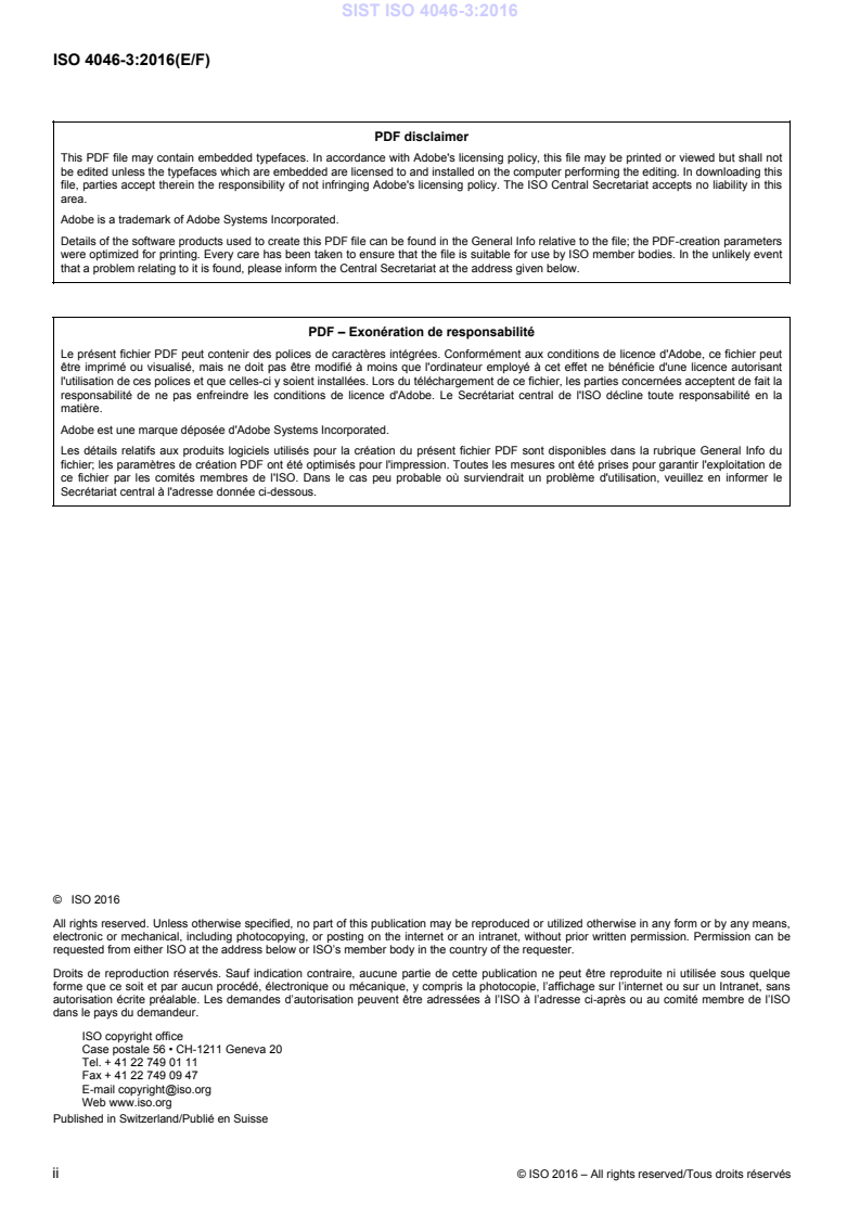ISO 4046-3:2016 ISO 4046-3:2016 - Page 4 preview