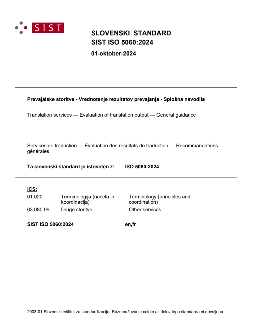 ISO 5060:2024 ISO 5060:2024 - BARVE - Page 1 preview