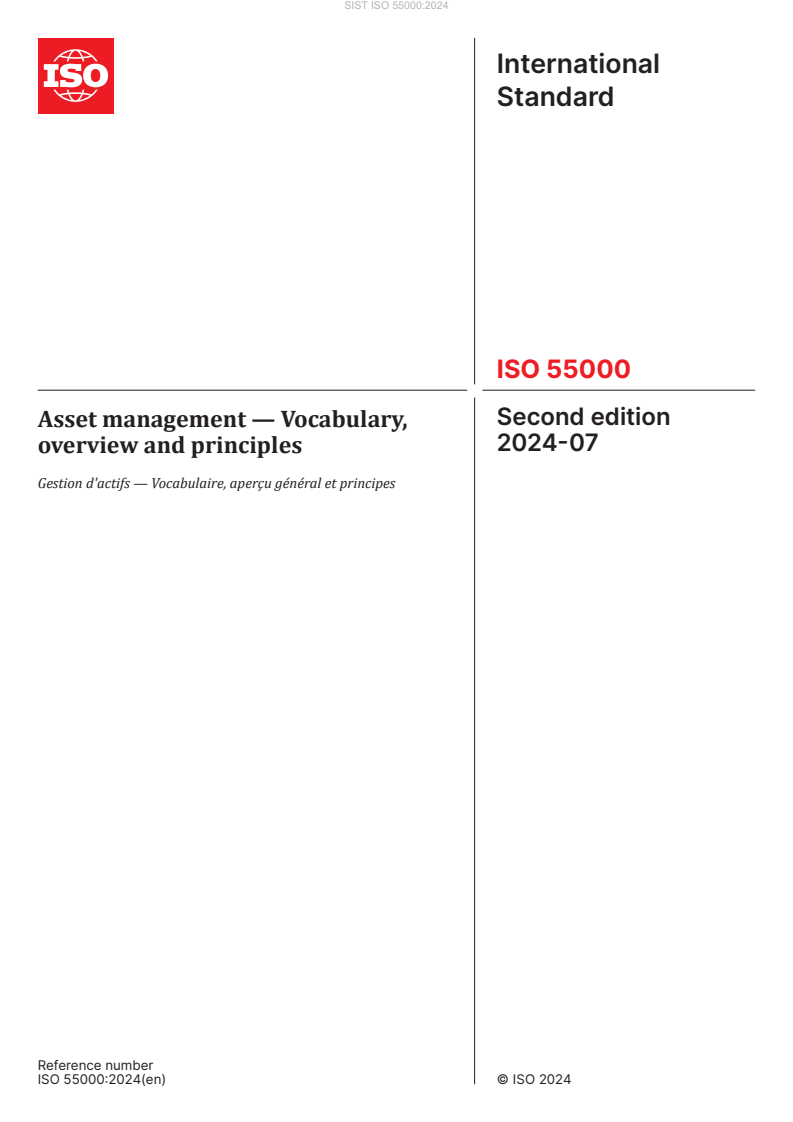 SIST ISO 55000:2024 SIST ISO 55000:2024 - Page 3 preview