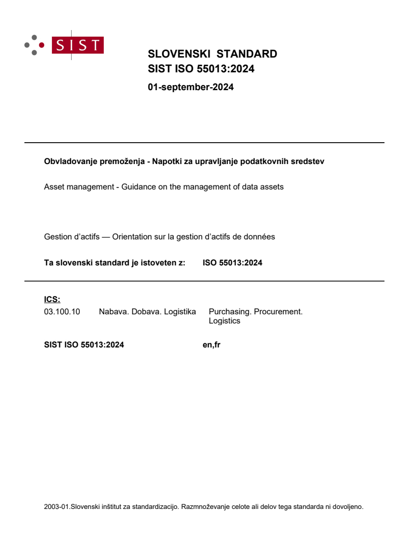 SIST ISO 55013:2024 SIST ISO 55013:2024 - Page 1 preview