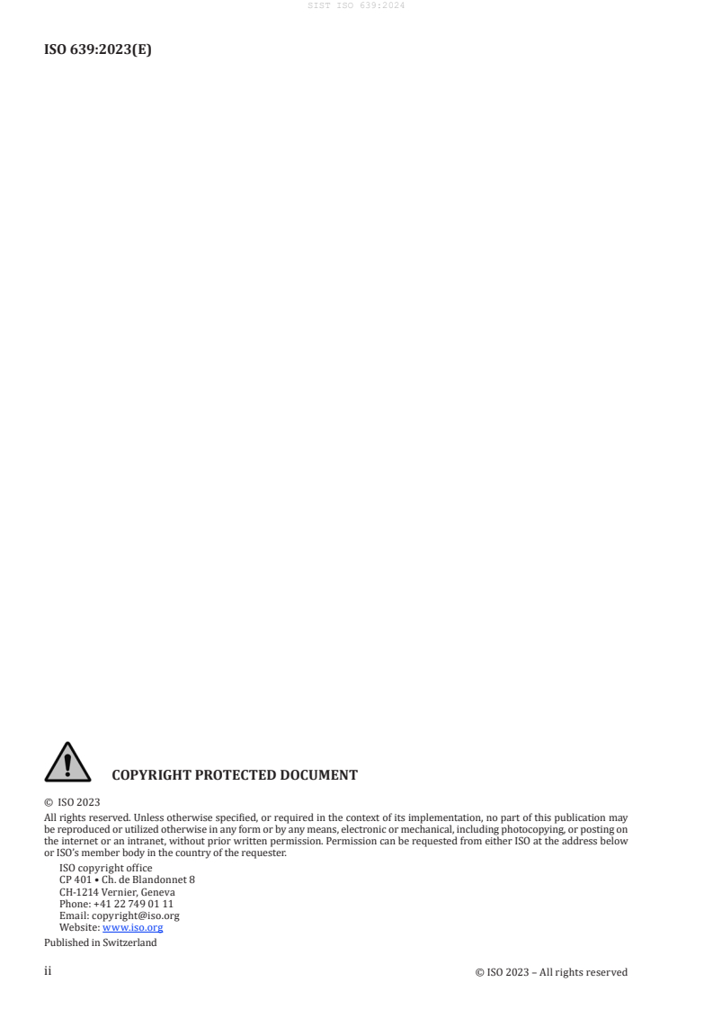 ISO 639:2023 ISO 639:2024 - Page 4 preview