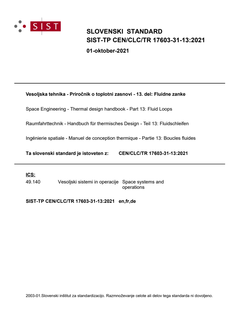 SIST-TP CEN/CLC/TR 17603-31-13:2021 SIST-TP CEN/CLC/TR 17603-31-13:2021 - BARVE - Page 1 preview