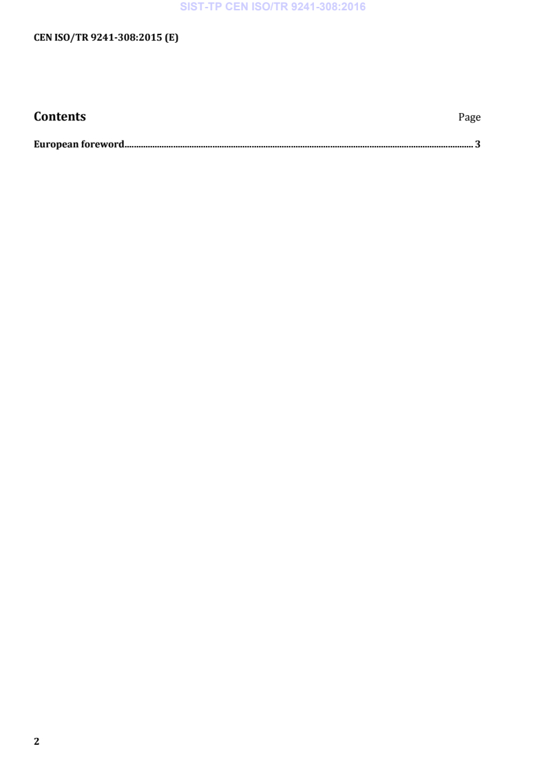 CEN ISO/TR 9241-308:2015 TP CEN ISO/TR 9241-308:2016 - BARVE - Page 4 preview