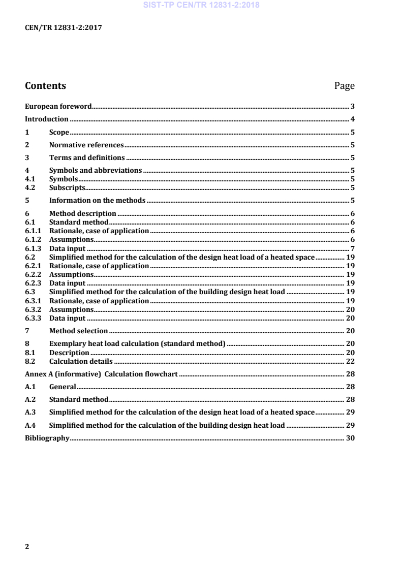 CEN/TR 12831-2:2017 TP CEN/TR 12831-2:2018 - BARVE - Page 4 preview