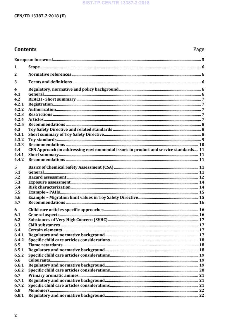 CEN/TR 13387-2:2018 TP CEN/TR 13387-2:2018 - Page 4 preview