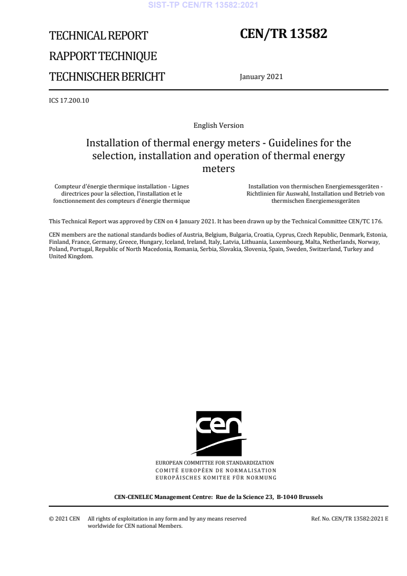 CEN/TR 13582:2021 TP CEN/TR 13582:2021 - BARVE - Page 3 preview