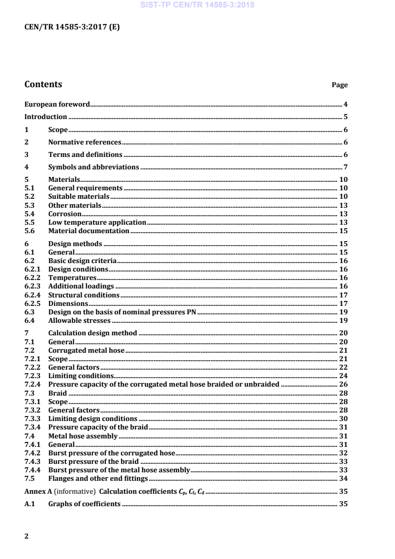 CEN/TR 14585-3:2017 TP CEN/TR 14585-3:2018 - Page 4 preview