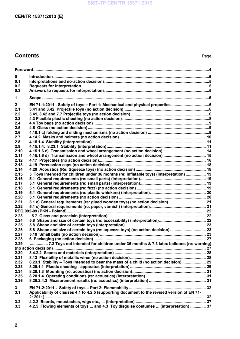 CEN/TR 15371:2013 TP CEN/TR 15371:2013 - BARVE - Page 4 preview