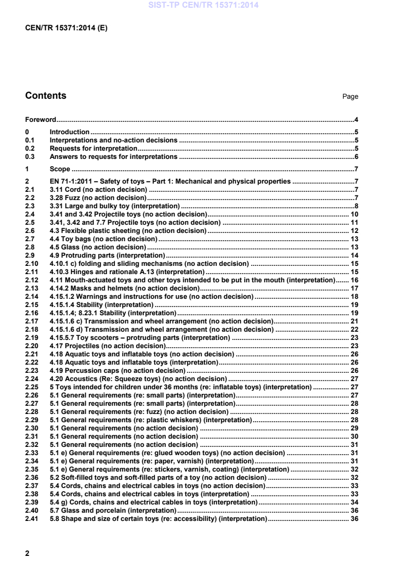 CEN/TR 15371:2014 TP CEN/TR 15371:2014 - BARVE - Page 4 preview