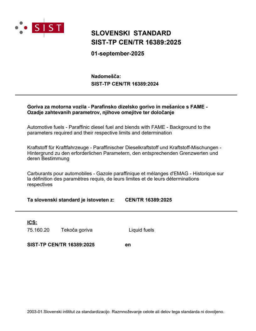 TP CEN/TR 16389:2025 - BARVE