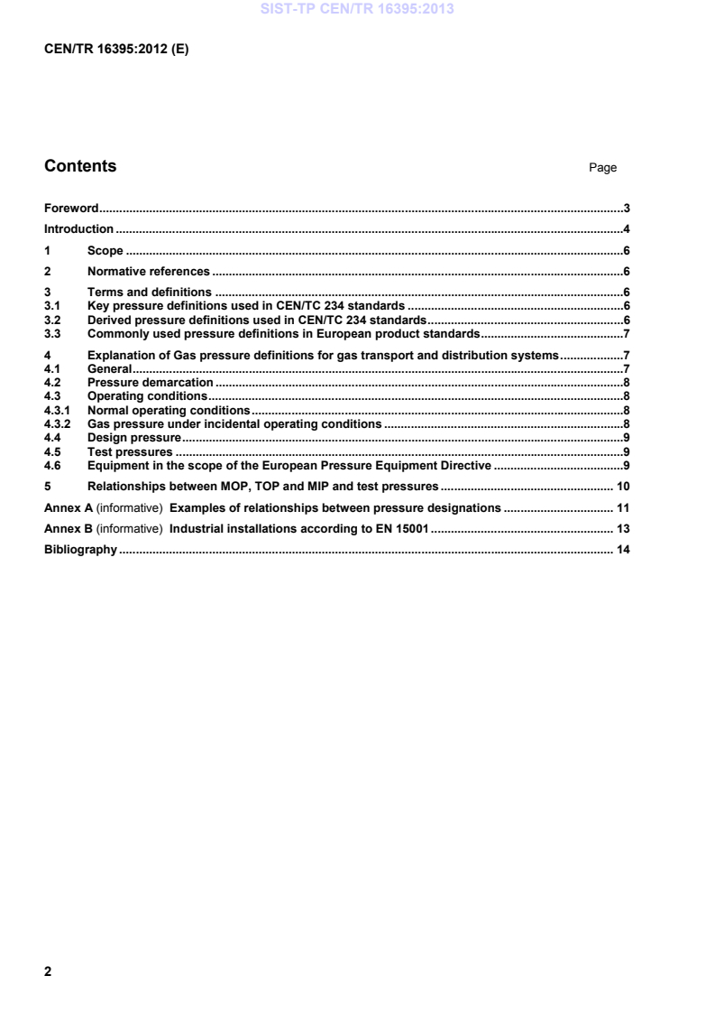 CEN/TR 16395:2012 TP CEN/TR 16395:2013 - Page 4 preview