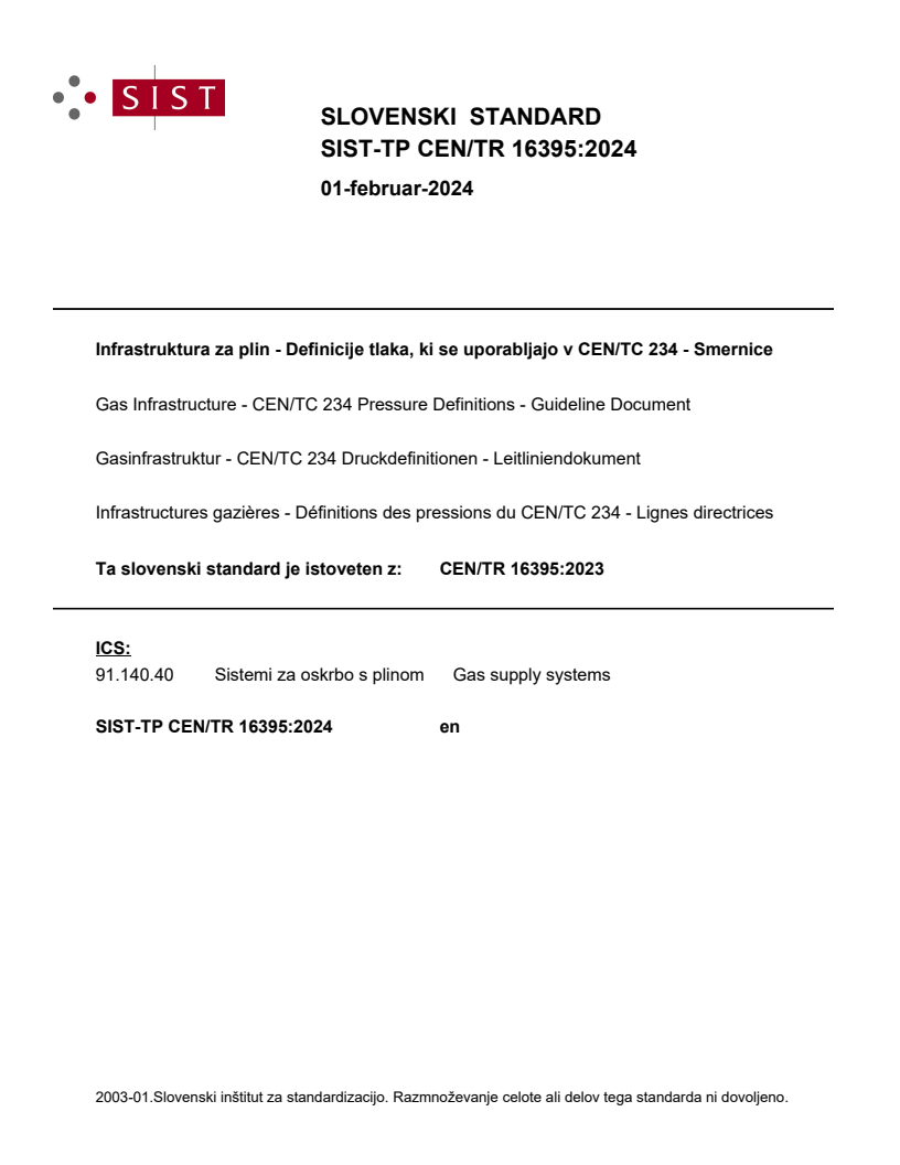CEN/TR 16395:2023 TP CEN/TR 16395:2024 - Page 1 preview
