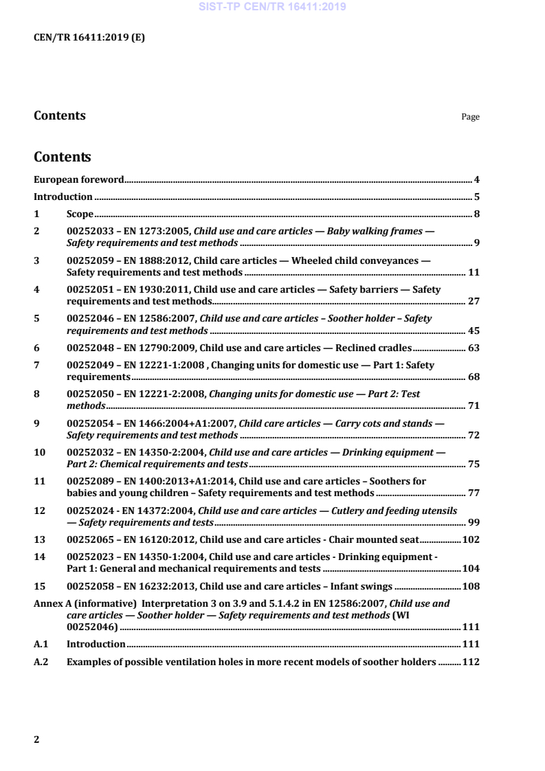 CEN/TR 16411:2019 TP CEN/TR 16411:2019 - BARVE - Page 4 preview