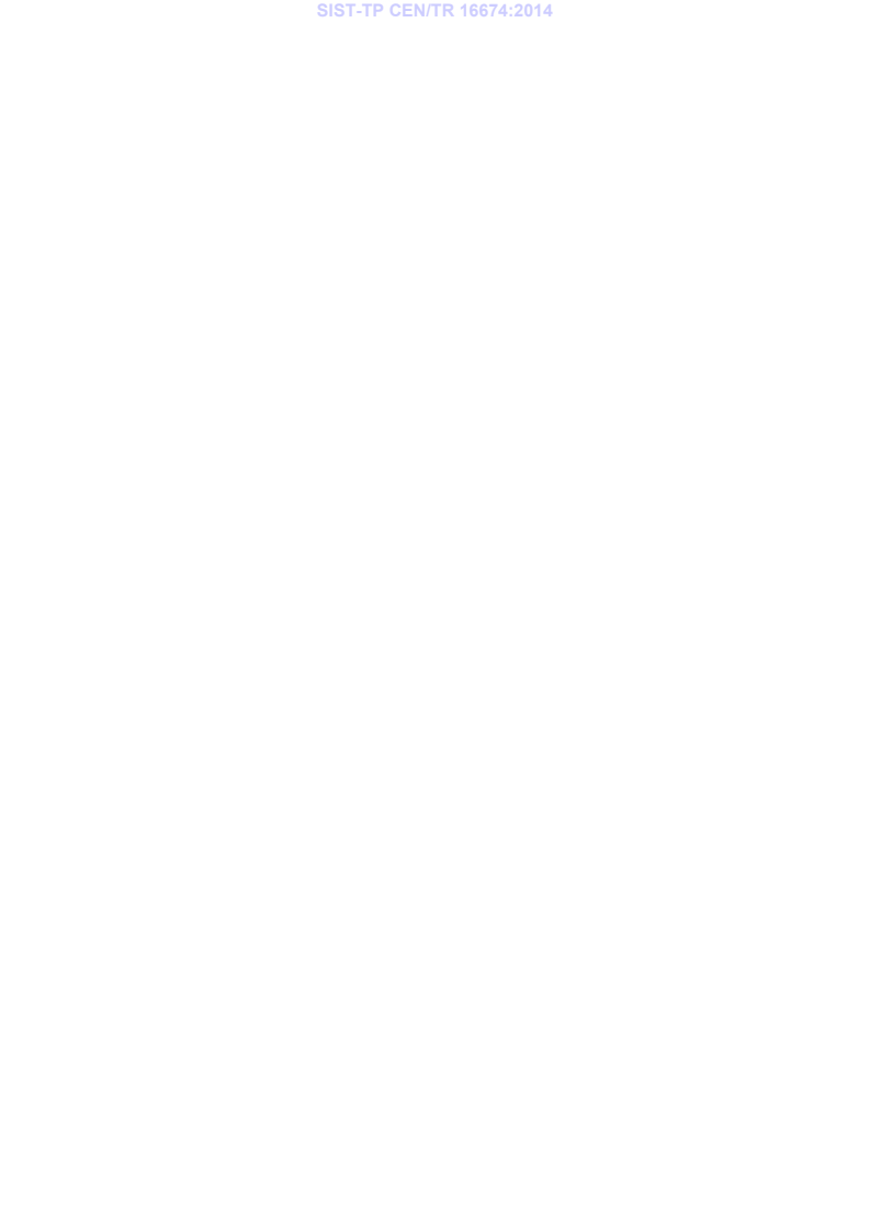 CEN/TR 16674:2014 TP CEN/TR 16674:2014 - BARVE - Page 2 preview