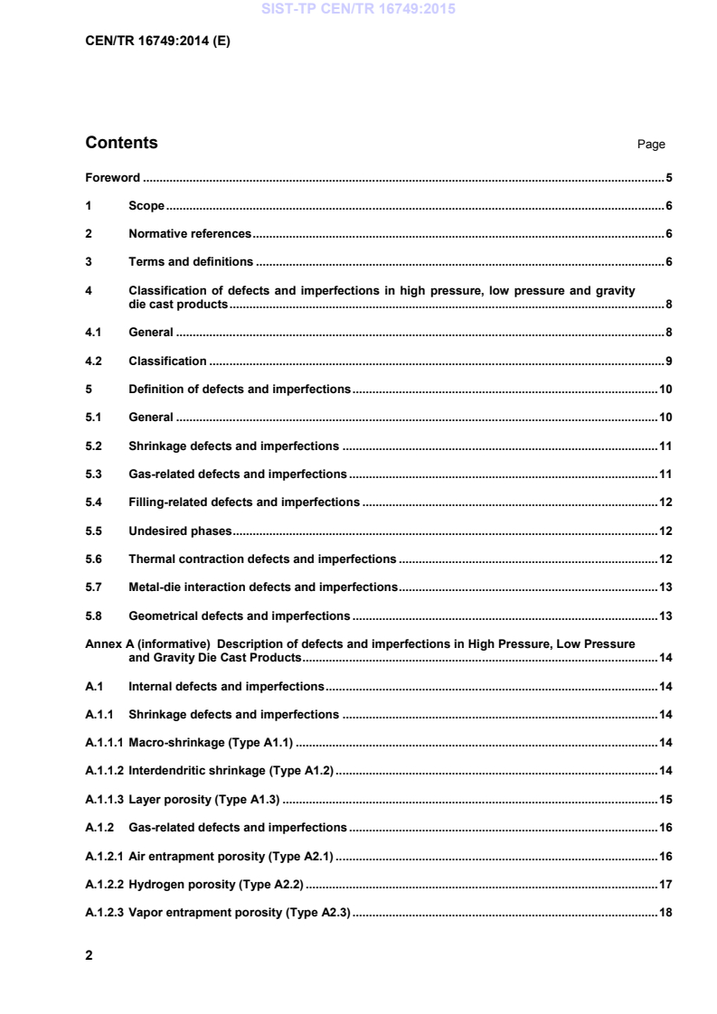 CEN/TR 16749:2014 TP CEN/TR 16749:2015 - BARVE - Page 4 preview
