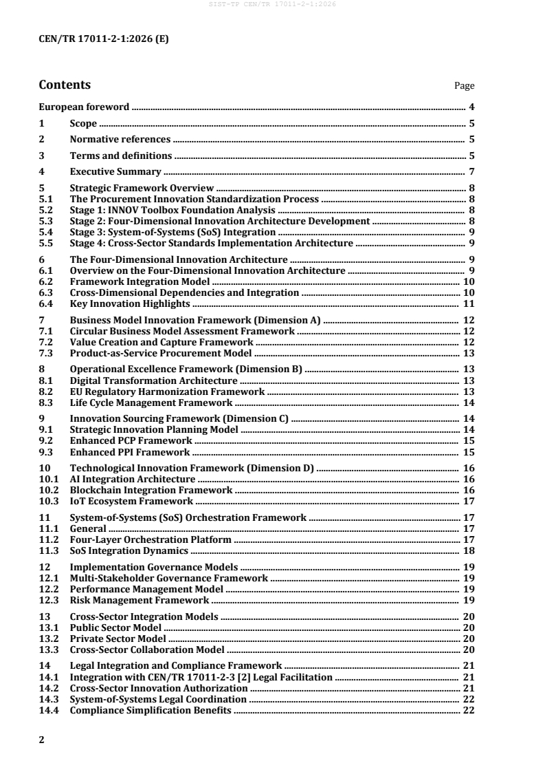 SIST-TP CEN/TR 17011-2-1:2026 SIST-TP CEN/TR 17011-2-1:2026 - Page 4 preview