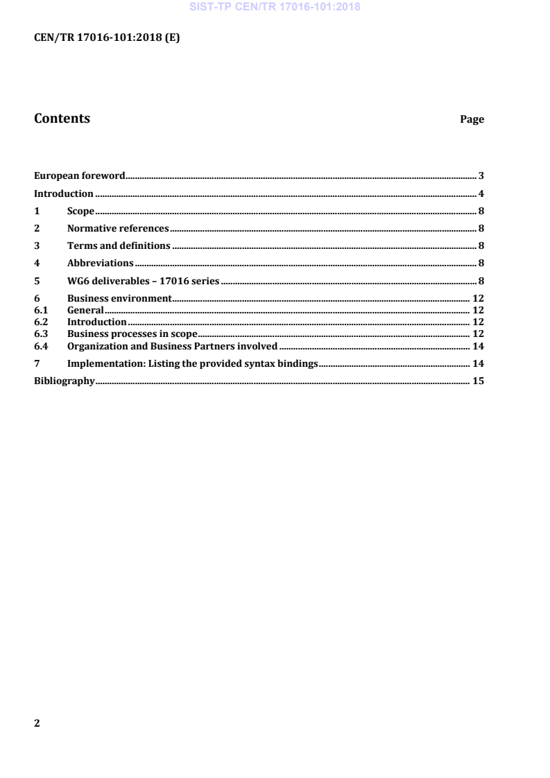 CEN/TR 17016-101:2018 TP CEN/TR 17016-101:2018 - BARVE - Page 4 preview