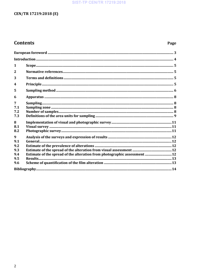 CEN/TR 17219:2018 TP CEN/TR 17219:2018 - BARVE - Page 4 preview
