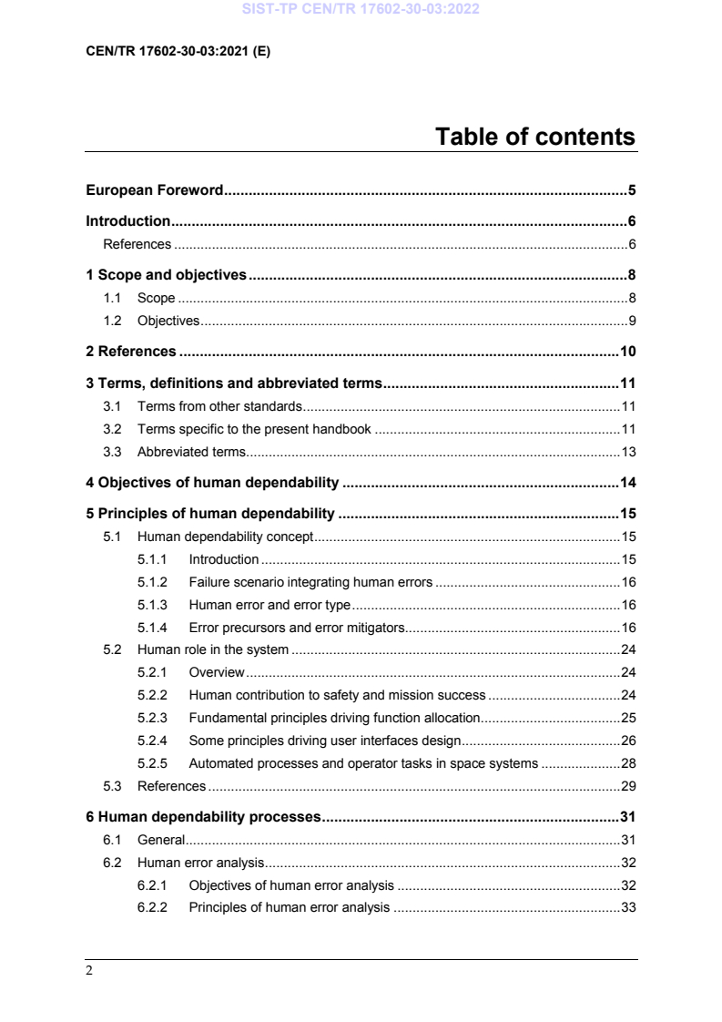 CEN/TR 17602-30-03:2021 TP CEN/TR 17602-30-03:2022 - BARVE - Page 4 preview